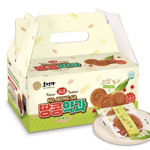 맛있는家 호정가 땅콩약과세트 1kgx4박스 총4kg