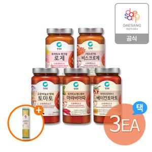 스파게티소스 600g 5종 3개 골라담기 + (증)스파게티면250g