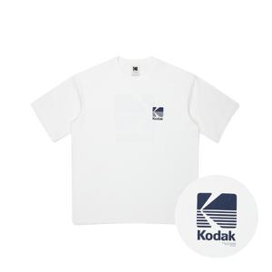 에센셜 빅로고 워싱 반팔티셔츠 WHITE K3223ERS36WHT