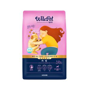 유한양행 윌로펫 헬시포뮬러 카밍 1.2kg 강아지 기능성 소프트 사료