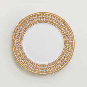 모자이크골드 디너 접시 Hermes Mosaique Gold Dinner Plate