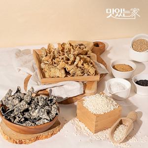 유기농 서리태 김부각, 황태껍질 찹쌀부각, 튀각 2종 35g,100g