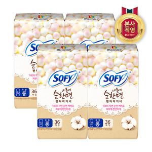 바디피트 순한면 팬티라이너 36P롱 x 4팩