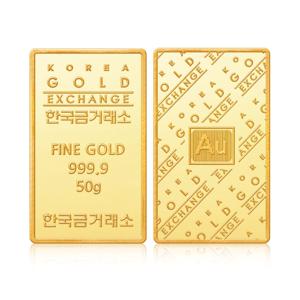 [한국금거래소]24K 포나인 한국금거래소 골드바 50g