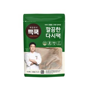 의 빽쿡] 깔끔한 다시팩 4개 (120g x 4개)