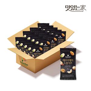 맛있는家 하루한줌견과 아몬드 브라질너트 노블넛츠 20g 100낱봉 100봉 견과류