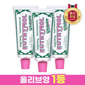 유시몰 화이트닝 미백 치약 106g X 3개