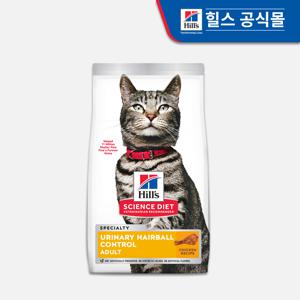 고양이사료 어덜트 유리너리 헤어볼 컨트롤 1.6kg