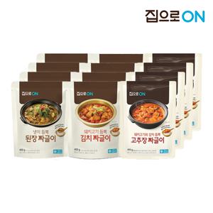 집으로ON 짜글이 400g 김치4+된장4+고추장4