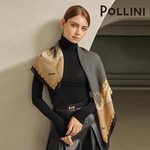 이태리직수입★ 24FW  헤리티지 울실크 스퀘어 스카프