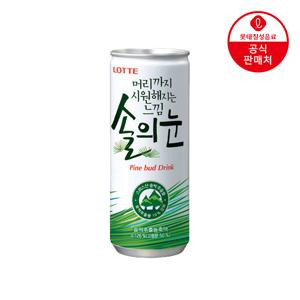 롯데칠성 솔의눈 240ml 캔 x 30개