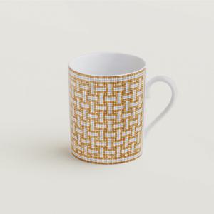 모자이크골드 머그 Hermes Mosaique Gold Mug