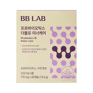 뉴트리원 BB Lab 비비랩 프로바이오틱스 더블유 이너케어 170mg x 80캡슐 1개 무료배송