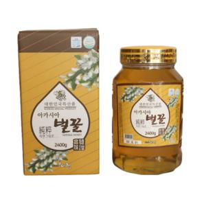 아카시아 벌꿀 꿀 2.4kg 꿀선물세트