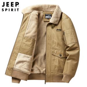 지프스피릿 JEEP SPIRIT 스피릿 남성 겨울 기모 패딩 재킷 편안하고 따뜻한 캐주얼 디자인 JP-0789