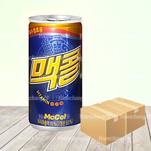 일화 맥콜 190ml x 60캔 음료수 보리 탄산