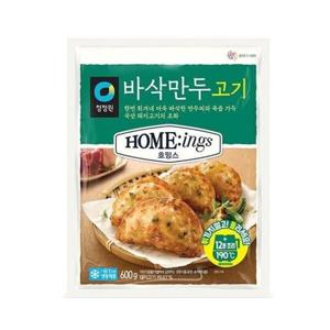 청정원 호밍스 바삭만두 고기 600g 1개