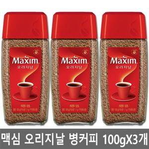 맥심 오리지날 병커피 100gX3개