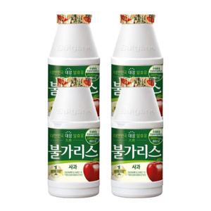 남양 자연의 시작 불가리스 사과 150mL x 4입 유산균 간식거리 헬스장 아침밥 자취 편의점 간편식 탕비실 1