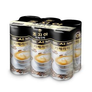 코카콜라 조지아 카페라떼 240ml x 6입