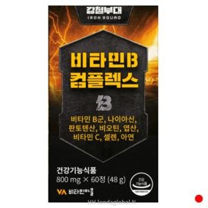 비타민마을 비타민B 컴플렉스 아연 활력 에너지 2개월