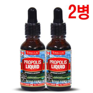 (롯데백화점)(통라이프) 캐나다 직수입 프로폴리스 액상-463mg 플라보노이드GIFT (30ml2병)