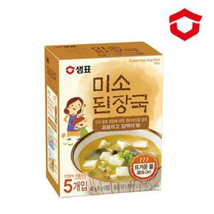 (신세계의정부점)샘표 미소된장국 40g(8gx5개입)