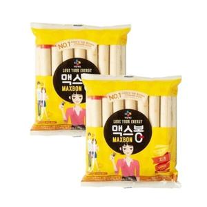 CJ제일제당 맥스봉 치즈 525g (35g 15개입) x 2개 간식 소시지