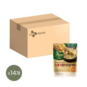 비비고 누룽지닭다리삼계탕 600g x14개