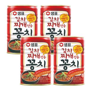 샘표 김치찌개용 꽁치 400g 4개