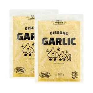 (신선집중) 20%+5% / 마늘귀신 경북 의성 육쪽 다진마늘 2KG (1KG x 2개) / 진한감칠맛명품토종한지형마늘