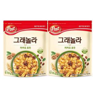 _포스트 그래놀라 카카오호두 510g X 2개