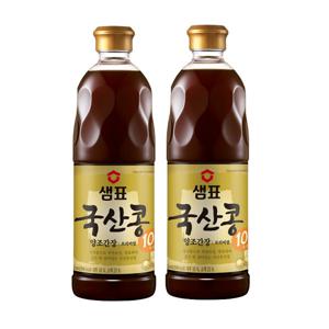 국산콩 양조간장 860ml 2팩