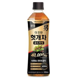 광동 헛개차 골드라벨 500ml 24패트