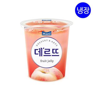 데르뜨 백도 (떠먹는 과일젤리) 130gX12개