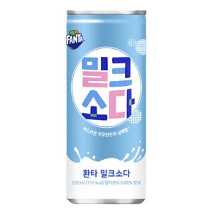 환타 밀크 소다 250ml x 60캔 음료수