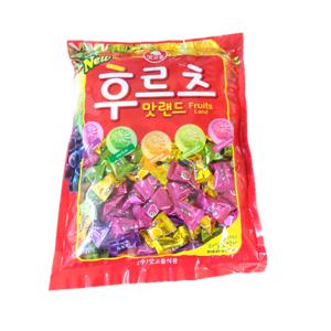 맛고을식품 후르츠맛랜드 800g 과일맛 종합캔디