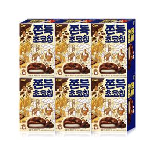 CW 청우 쫀득 초코칩 90g x 6통 / 초코쿠키 간식