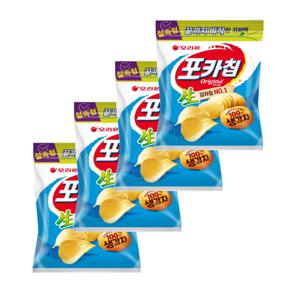 오리온 포카칩 오리지널 지퍼백 266g x 4