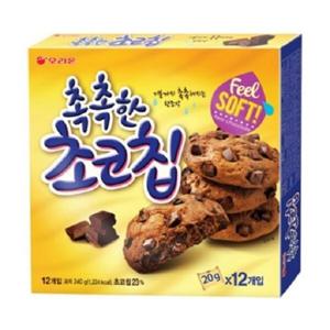 오리온 촉촉한초코칩 240g x14 (1박스) 무료배송