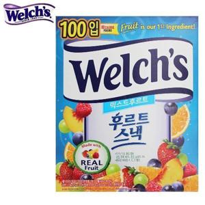 웰치스 후르트 스낵 젤리 2550g 100팩/젤리빈 트롤리