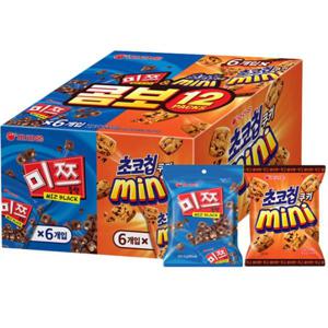 오리온 초코칩 45g x 6p 미쯔 미니 42g x 6p