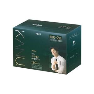 동서식품 카누 미니 디카페인 아메리카노 120T x 3개 커피차 일회용 블랙 스틱 커피