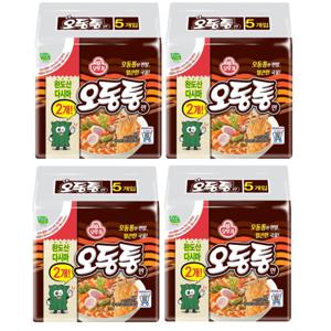 오뚜기 오동통면 120g 20개 멀티팩 봉지라면