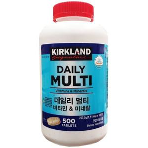 커클랜드 데일리 멀티 비타민 미네랄 1515mg x 500정