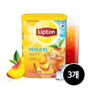 립톤 아이스티 분말 복숭아맛 770g 3개