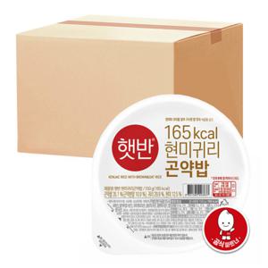 햇반 현미 귀리 곤약밥 150g 24개