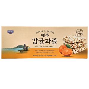 DORLY 돌리 제주감귤과즐 660g(22gx30봉)  코스트코 귤향 한과 대용량 간식 선물용