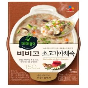 CJ 비비고 소고기죽 280g x 18개