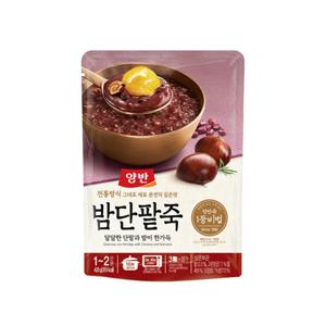 양반죽 파우치 420g 밤단팥죽 (10봉) 무료배송